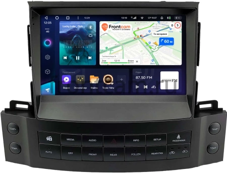 Штатное головное устройство Lexus LX 570 2007-2015 (Вид 3, Тип A, can BSJ) Teyes CC3L 4/32 9 дюймов RM-9-2121 на Android 10 (4G-SIM, DSP, IPS)