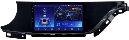 Штатное головное устройство Changan Eado 2 2018-2024 (глянцевая) Teyes CC2 PLUS 4/32 9 дюймов RM-9-0510 на Android 10 (4G-SIM, DSP, QLed)