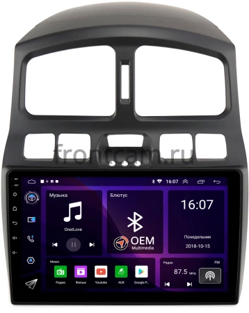 Штатная магнитола Hyundai Santa Fe 2000-2006, Santa Fe (Classic) 2007-2013 Canbox RS9-223 1.5/32 Android 10 (IPS, DSP, CarPlay)
