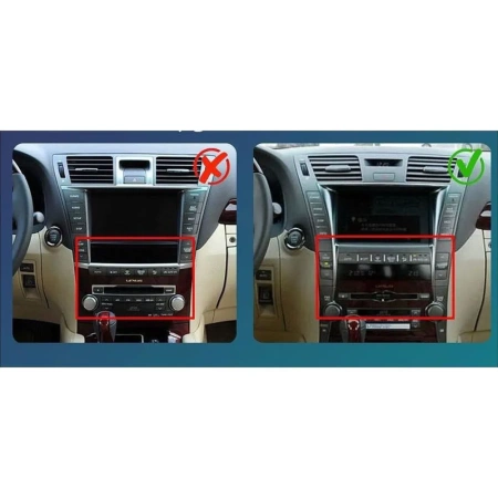 Штатная магнитола Lexus LS 460 2006-2012 (Тип А) Canbox M-Line 4544-9-2648 на Android 10 (4G-SIM, 2/32, DSP, QLed)