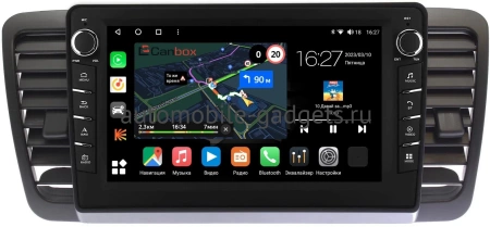 Штатная магнитола Canbox M-Line 7831-9351 для Subaru Legacy 4, Outback 3 2003-2009 (для авто без цветного дисплея, левый руль) на Android 10 (4G-SIM, 2/32, DSP, IPS) С крутилками