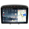 Штатное головное устройство Peugeot 308, 408, RCZ 2007-2022 Teyes CC4 Pro 2K 12/256 9.5 дюймов RM-9119 на Android 13 (4G-SIM, DSP, QLed, AI) (серая, Тип 1)