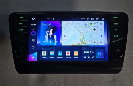CarMedia MKD-8035-A7 Штатная магнитола для Skoda Octavia A7 2013-2020 на Android 14 с 4GB, DSP