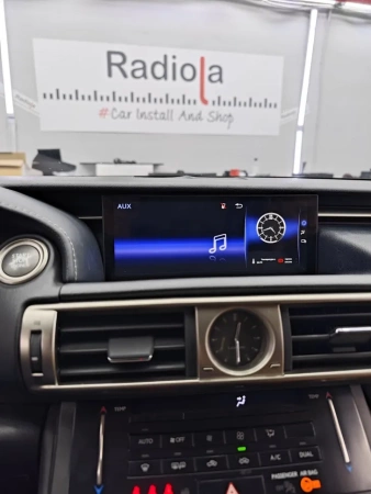 Radiola RDL-LEX-IS High монитор 10,25" для Lexus IS (2013-2018) (джойстик в виде мышки) на Android 13, 8/28GB, CarPlay, 4G
