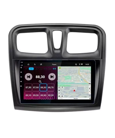 Incar TSA-1403 штатная магнитола для Renault Logan II, Sandero II 2013+ на Android 10 с 4GB оперативной памяти, DSP процессором
