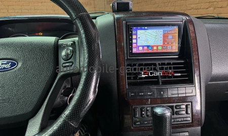 Магнитола в штатное место Ford Explorer, Expedition, Mustang, Edge, F-150 Canbox H-Line 4617-RP-11-363-233 на Android 10 (4G-SIM, 4/64, DSP, QLed)