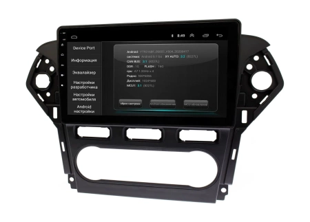 Штатная магнитола Ford Mondeo 2010 - 2015 LC1019MN-1/16 черная, для авто без Navi