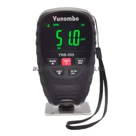 YUNOMBO YNB-555R универсальный толщиномер c датчиком оцинковки и самокалибровкой