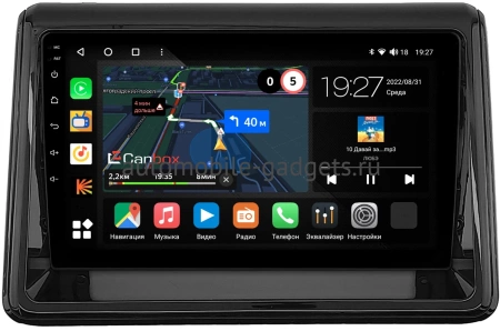 Штатная магнитола Canbox M-Line 4544-9-0565 для Toyota Esquire, Noah 3 (R80), Voxy 3 (R80) 2014-2022 на Android 10 (4G-SIM, 2/32, DSP, QLed)