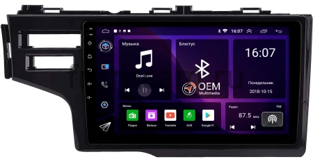 Honda Jazz 3 2014-2020 (глянцевая) Canbox GT9-0651 2/32 на Android 10 (IPS, DSP, CarPlay)