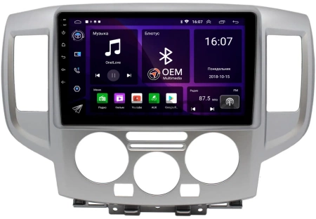 Nissan NV200 2009-2024 Canbox GT9-251 2/32 на Android 10 (IPS, DSP, CarPlay)