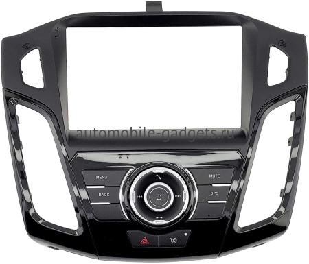 Штатная магнитола Canbox M-Line 4544-9-2360 для Ford Focus 3 2011-2019 (черная, глянцевая, Тип 1) на Android 10 (4G-SIM, 2/32, DSP, QLed)