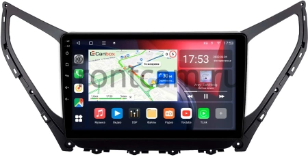 Штатная магнитола Hyundai Grandeur 5 2014-2016 Canbox L-Line 4169-9-3246 на Android 10 (4G-SIM, 2/32, TS18, DSP, QLed)