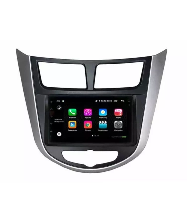 NaviPilot DROID10L FT штатная магнитола для Hyundai Solaris 2010-2016 на Android 10 с 2Gb, DSP, 4G