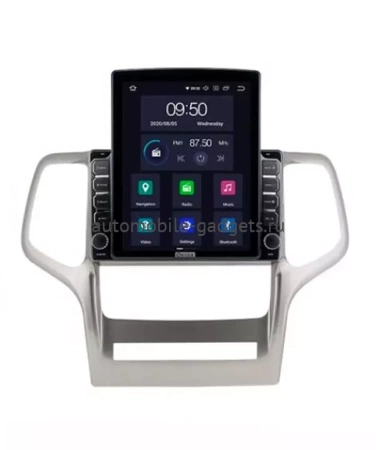 Carmedia OL-9254-12-D ("Тесла-стиль") магнитола для Jeep Grand Cherokee 2010-2013 на Android 10 с 4Гб и DSP