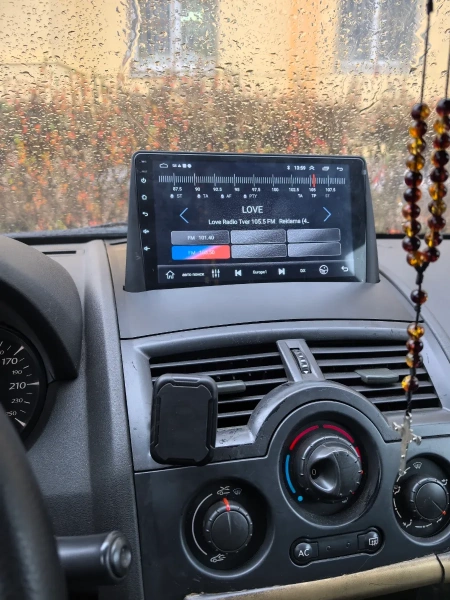 Штатная магнитола Canbox Logic-i3 5721-9231 для Renault Megane 2 2002-2009 на Android 11 (4G-SIM, 4/64, DSP, 360, QLed)