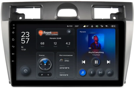 Штатное головное устройство Ford Fiesta (Mk5) 2002-2008 Teyes X1 WIFI 2/32 9 дюймов RM-9-1264 на Android 8.1 (DSP, IPS, AHD)