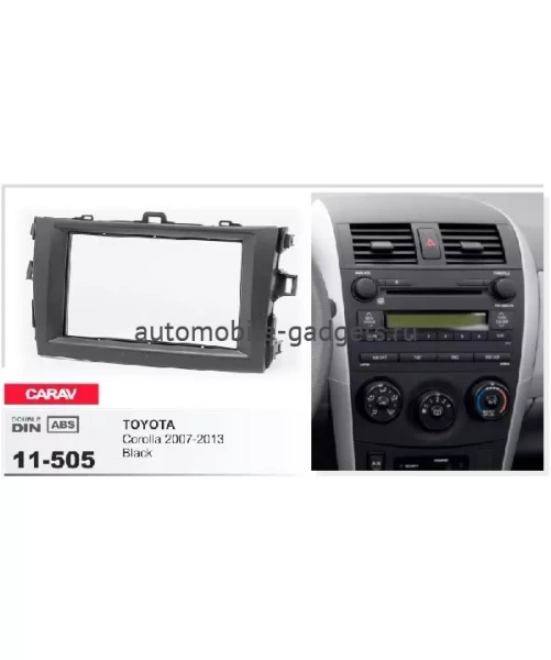 Переходная рамка CARAV 11-505 TOYOTA Corolla 2007-2013