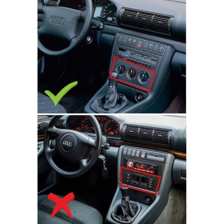 Штатная магнитола Audi A4 (B5) 1994-1999 (Тип 1) Canbox H-Line 2K 4186-9-0443 на Android 10 (4G-SIM, 8/256, DSP, QLed)