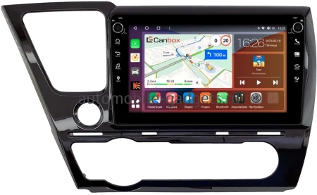 Honda Civic 9 4D 2013-2017 (глянцевая, левый руль, седан) Canbox M-Line 7801-9-0131 Android 10 (4G-SIM, 2/32, DSP, IPS) С крутилками Honda Civic 9 4D 2013-2017 (глянцевая, левый руль, седан) Canbox M-Line 7801-9-0131 Android 10 (4G-SIM, 2/32, DSP, IPS) С крутилками