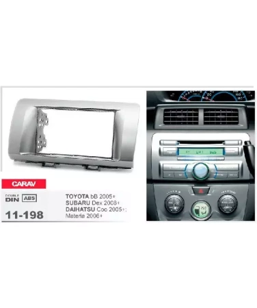 Переходная рамка CARAV 11-198 TOYOTA / SUBARU / DAIHATSU (2005-2011)