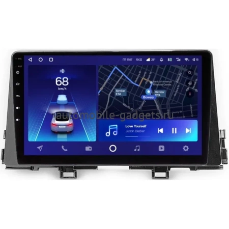 Штатное головное устройство Teyes CC2 PLUS 4/32 9 дюймов RM-9-813 для Kia Picanto 3 2021-2024 на Android 10 (4G-SIM, DSP, QLed)