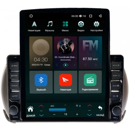 Штатная магнитола Suzuki Alto 2009-2014 Canbox M-Line 5610-9281 на Android 10 (4G-SIM, 2/32, DSP, QLed, Tesla)