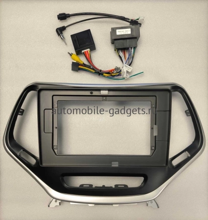 Штатное головное устройство Jeep Cherokee 5 (KL) 2013-2024 Teyes X1 4G 4/32 10 дюймов RM-10-811 на Android 10 (4G-SIM, DSP)