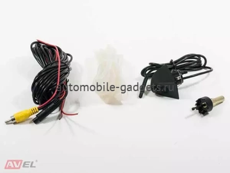 AVS307CPR (007 AHD/CVBS) Универсальная камера заднего/ переднего вида с омывателем и переключателем HD и AHD