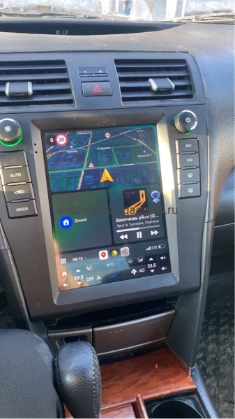 Штатное головное устройство Toyota Camry XV40 2006-2011 Canbox PRO-Line (Tesla style) 9.7 дюймов 12/256 7884-1312-67 на Android 13 (4G-SIM, DSP, QLed)