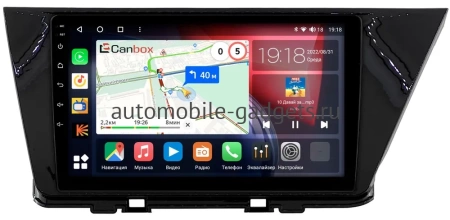 Штатная магнитола Canbox H-Line 4166-9-0742 для Kia Niro 2016-2022 (черная, глянцевая) на Android 10 (4G-SIM, 4/32, DSP, QLed)