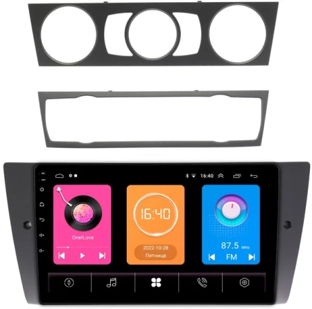 Штатная магнитола BMW 3 (E90, E91, E92, E93) 2004-2013, 1 (E81, E82) 2004-2014 OEM RK9-9111 Android 10 (CarPlay, AHD, 1/32)