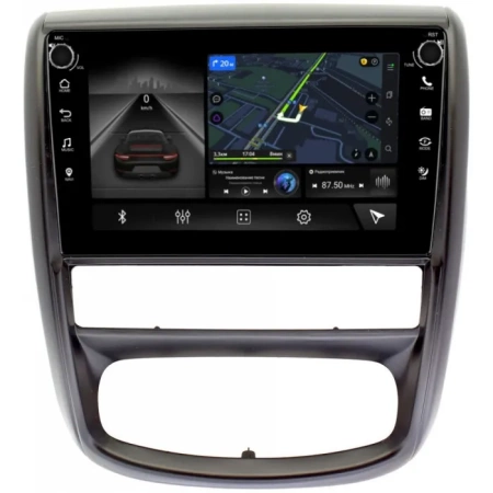 Штатная магнитола Canbox M-Line 7801-9275 для Nissan Terrano 3 2014-2022 (матовая) на Android 10 (4G-SIM, 2/32, DSP, IPS) С крутилками