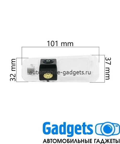 CCD HD штатная камера заднего вида AVS327CPR (036) для Kia Rio Sedan (2005-2017)