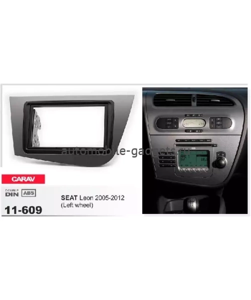 Переходная рамка CARAV 11-609 SEAT Leon 2005-2012 / только для а/м с рулем слева