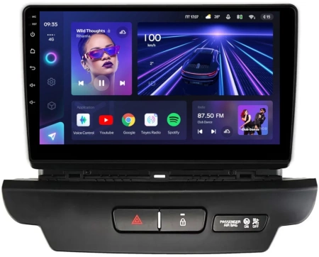 Штатное головное устройство Teyes X1 4G 4/64 9 дюймов RM-9-2751 для Kia Ceed 3 2018-2024 на Android 10 (4G-SIM, DSP)