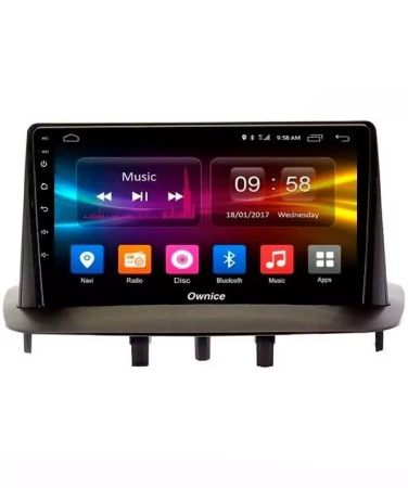 Carmedia OL-9997-2D-J Штатная магнитола для Renault Megane 2009+, Fluence 2010+ на Android 10 c 4GB, DSP, 4G