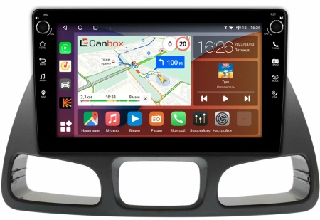 Toyota Town Ace Noah 1998-2001 Canbox H-Line 7806-10-0555 на Android 10 (4G-SIM, 4/32, DSP, QLed) С крутилками