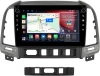 Штатная магнитола Hyundai Santa Fe 2 2005-2012 Canbox M-Line 7801-9052 на Android 10 (4G-SIM, 2/32, DSP, IPS) С крутилками