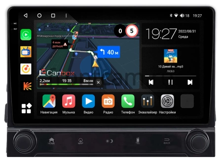 Штатная магнитола Honda UR-V, Avancier 2 2016-2025 Canbox M-Line 2K 4177-9-2144 на Android 10 (4G-SIM, 2/32, DSP, QLed)