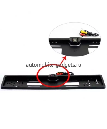 Универсальная камера заднего вида в рамке номерного знака Swat VDC-006S