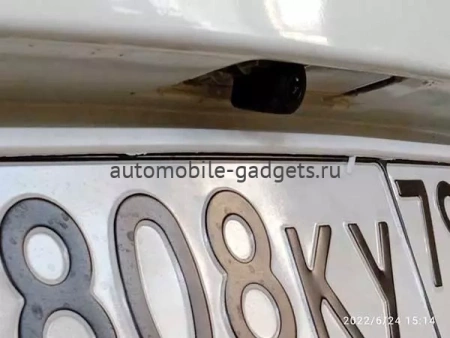 CCD штатная камера заднего вида Pleervox PLV-AVG-LOG для Renault Logan, Sandero 2014+