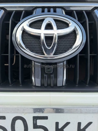 Штатная камера переднего вида AVS324CPR202 с переключателем HD и AHD для автомобилей TOYOTA LAND CRUISER PRADO 150 (2017-2020)