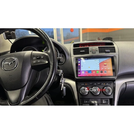 Штатная магнитола Mazda 6 (GH) 2007-2013 Canbox EVO 2K 5831-9033 на Android 14 (4G-SIM, 12/256, DSP, QLed, AI, 360)