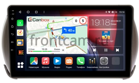 Штатная магнитола Mazda Carol 6 2009-2014 Canbox M-Line 5610-9281 на Android 10 (4G-SIM, 2/32, DSP, QLed, Tesla)