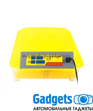 Бытовой инкубатор для 48 куриных яиц с контролем температуры, влажности и автоматическим переворотом SITITEK 48 с автономным питанием 12В