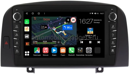 Штатная магнитола Canbox M-Line 7831-9259 для Hyundai Sonata 5 (NF) 2004-2007 на Android 10 (4G-SIM, 2/32, DSP, IPS) С крутилками