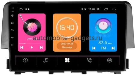 Honda Civic 10 2015-2021 OEM RK9-650 на Android 10 (CarPlay, AHD, 1/32) Honda Civic 10 2015-2021 OEM RK9-650 на Android 10 (CarPlay, AHD, 1/32)