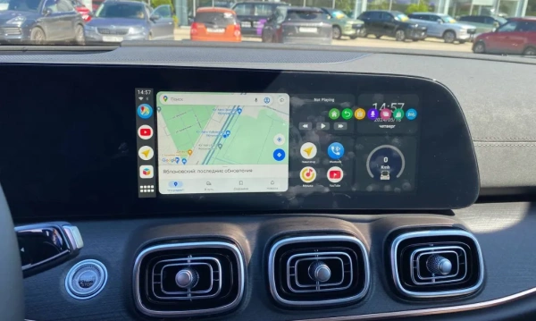 Навигационный блок для JAECOO J8 на штатную магнитолу — NaviPilot CarPlay BOX 12 ULTRA для JAECOO J8