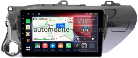 Toyota Hilux 8 2015-2024 (руль слева) Canbox H-Line 4198-1056 на Android 10 (4G-SIM, 8/128, DSP, QLed) (для любой комплектации) Toyota Hilux 8 2015-2024 (руль слева) Canbox H-Line 4198-1056 на Android 10 (4G-SIM, 8/128, DSP, QLed) (для любой комплектации)